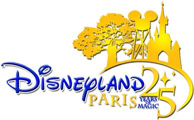 25 Years Magic Png Logo - Disneyland Paris Logo Transparent