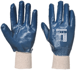 Portwest A300 Nitrile Knitwrist Glove - Portwest A300 Png