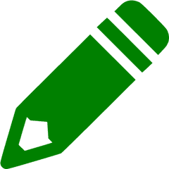 Green Pencil Icon - Free Green Pencil Icons Green Pencil Icon Png