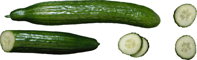 Green Cucumber Png Image