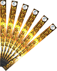 18 Gold Sparklers 6pk By Absolute Fireworks - Gold Png