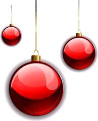 Download Christmas Vector Elements Balls Red Png And Image - Bolas De Natal Png