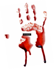 Blood Dripping Gif Transparent - Bloody Hand Png