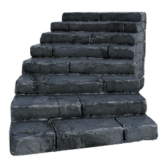 Stairs Stone Grass - Old Stairs Png