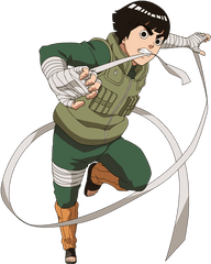 Lee Render 2 Ultimate Ninja Heroes - Rock Lee Png Hd