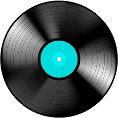 Vinyl Record Png - Blank Vinyl Transparent Background