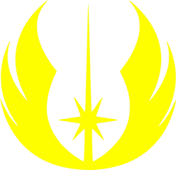 White Image Is A Sticker - Jedi Order Logo Png