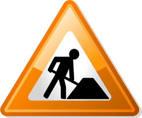 Under Construction Icon - Construction Sign For Map Png