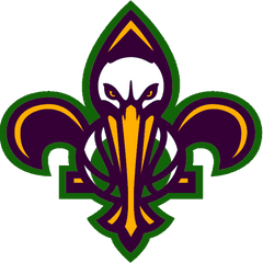 New Orleans Pelicans Logos Png Image - New Orleans Pelicans Mardi Gras Logo