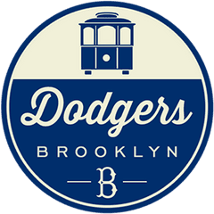 Brooklyn Dodgers Retro Logo Tote Bag - Brooklyn Dodgers Png