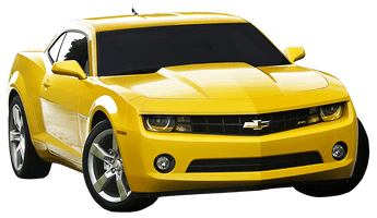 Yellow Camaro Transparent - Free PNG