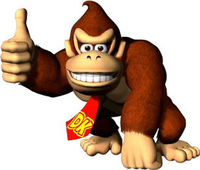 Donkey Kong Transparent Png Clipart - Donkey Kong Thumbs Up