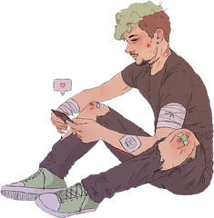 Jacksepticeye Carry - All Pouch Soft Antisepticeye Fanart Png