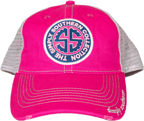 Simply Southern Ss Logo Pink Hat - Baseball Cap Png