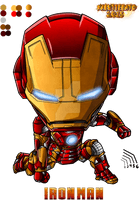 Chibi Iron Man Free Transparent Image HD - Free PNG