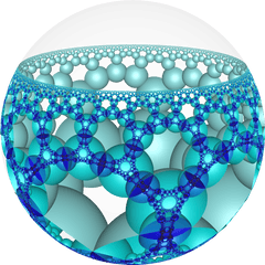 Hyperbolic Honeycomb 3 - Portable Network Graphics Png