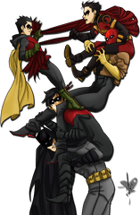 Bruce Wayne Batman Dick Grayson - Batman And All Robins Png