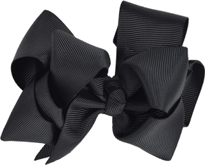 Black Ribbon Bow Png 3 Image - Black Ribbon