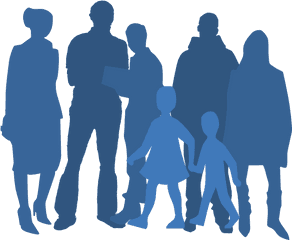 Group Silhouette Png 2 Image - Groups Of People Png Silhouette Png