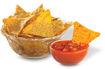 Salsa And Chips Transparent Png - Nachos And Dip Png