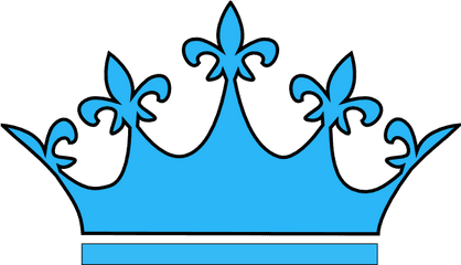 Blue Prince Crown Clip Art - Crown Clipart Png