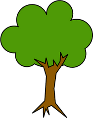 Simple Tree Png 3 Image - Simple Tree Cartoon Png