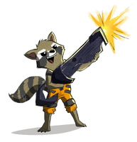 Rocket Raccoon - Free PNG