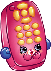 Download Free Png Shopkins Ritaremote Clipart - Shopkins Phone