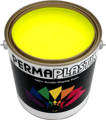 Permaplastik - Glow Yellow Acrylic Paint Png