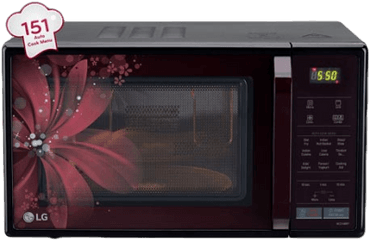 Bajaj Electronics - Lg 21 L Convection Microwave Oven Lg 21 L Convection Microwave Oven Mc2146brt Black Png