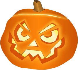 Halloween Scary Pumpkin Png Free Background Transparent