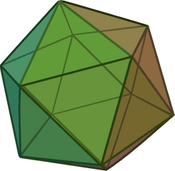 Icosahedron - Wikipedia Icosahedron Png