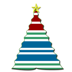 Decorative Christmas Tree Free Png Transparent Background - Christmas Tree