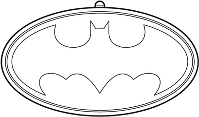 Hover Heroes Batman Controller - Line Art Png