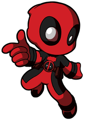 Strawberry Quiche I M Editing Things - Deadpool Cartoon Png