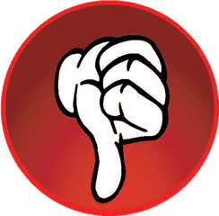 Thumbs Down Transparent Png Clipart - Thumbs Down