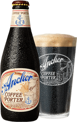 Anchor Coffee Porter A Flash - Chilled Coffeeinfused Beer Anchor Steam Christmas Ale Png