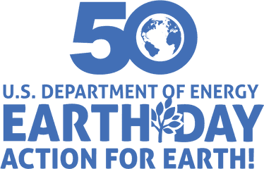 Doeu0027s 50th Earth Day Logo Department Of Energy - Vinexpo Png