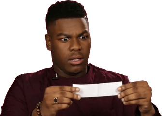 Ryan Tatum - John Boyega Reading Tweets - Free PNG