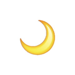 Emoji Transparent - Stars And Moon Emoji Png
