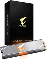 Aorus Rgb M - Gigabyte Aorus Rgb M 2 Nvme Ssd 256gb Png