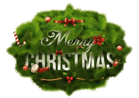 Christmas Elements Clipart - Free PNG