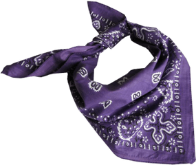 Bandana - Purple Bandana Purple Png