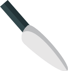 Kitchen Knife Emoji Clipart - Solid Png