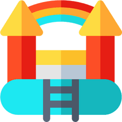 Bouncy Castle - Free Entertainment Icons Vector Bouncy Castle Icon Png