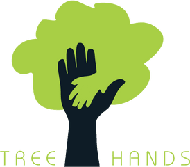 Bold Playful Agribusiness Logo Design - Hand And Tree Logo Png