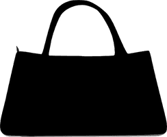 Handbag Black PNG Download Free