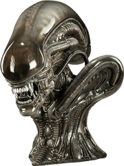 Download Hd Alien Legendary Scale Bust - Alien Statue Png