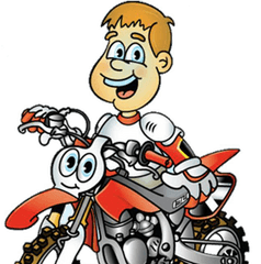 Buddy Learns Clipart - The Adventures Of Buddy The Motocross Buddy Learns About Confidence Png