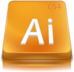 Adobe Illustrator Cs4 Icon Png Ico Or - Adobe Illustrator Cs4 Icon